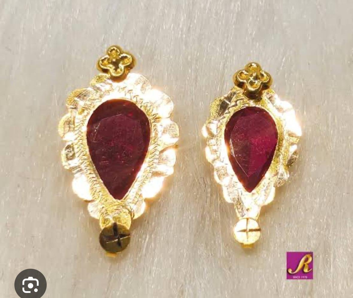 Gold Stud Earrings