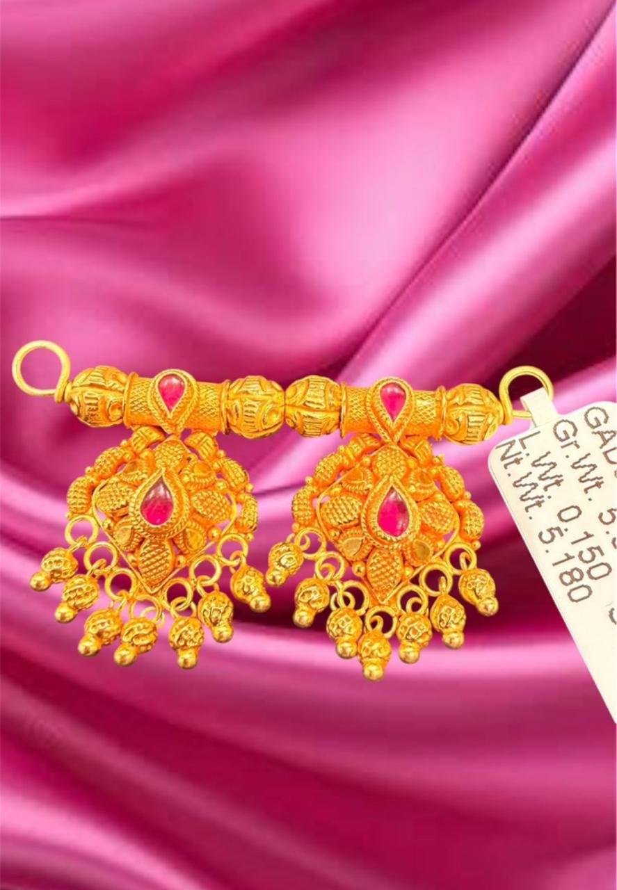 Chandbali Drop Pendant