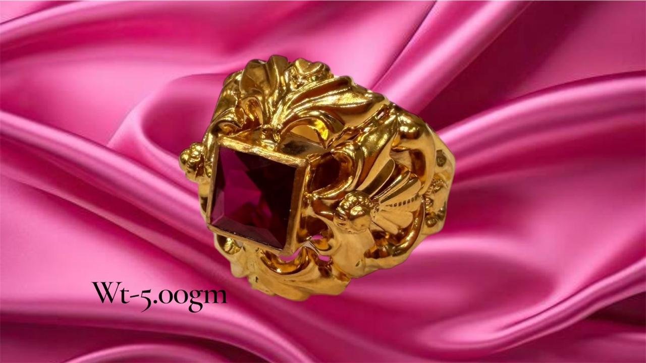 Gold Statement Ring